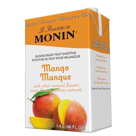 Monin Monin Mango Smoothie 46 oz. Bottle, PK6 M-EG032B